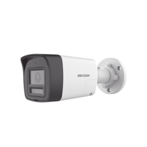 [Audio Bidireccional + Dual Light + ColorVu] Bala TURBOHD 2 Megapixel (1080p) / Lente 2.8 mm / 30 mts IR EXIR + 20 mts Luz Blanca / Micrófono y Bocina Integrado / Exterior IP67 / Metal / dWDR