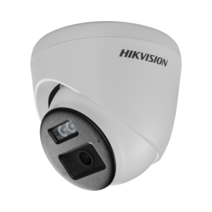 Audio Bidireccional + Dual Light + ColorVu] Turret TURBOHD 2 Megapixel (1080p) / Lente 2.8 mm / 40 mts IR EXIR + 40 mts Luz Blanca / Micrófono y Bocina Integrado / Exterior IP67 / dWDR